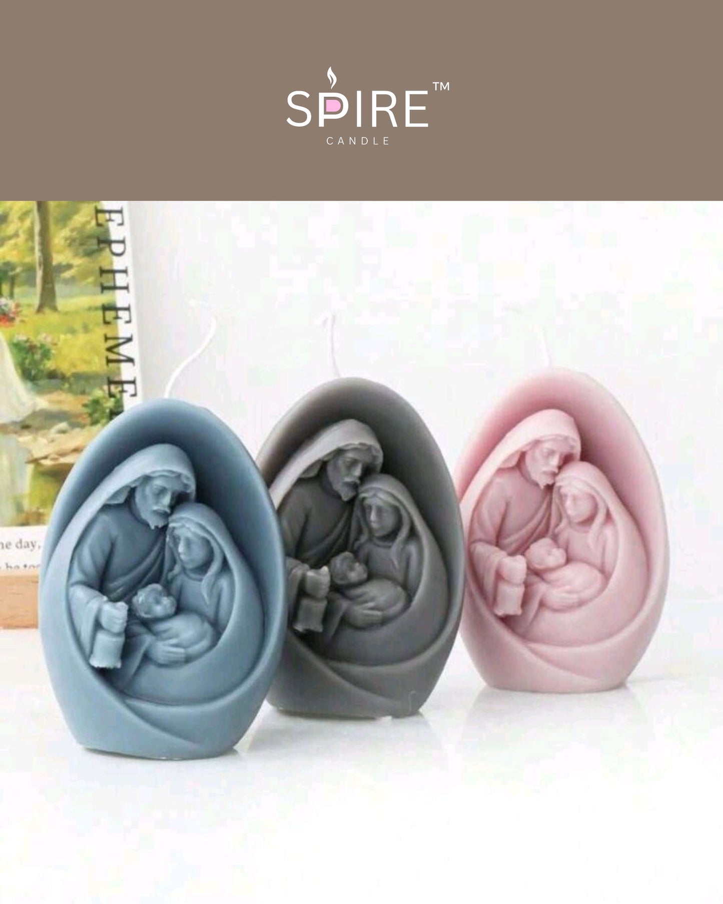Baby Jesus Candle