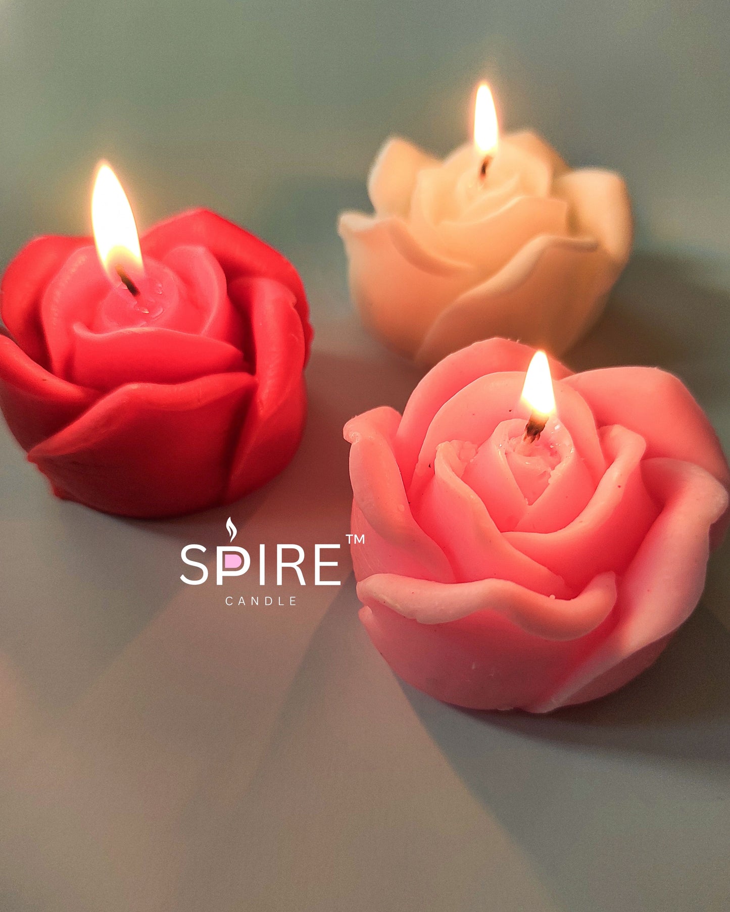 Rose Candle