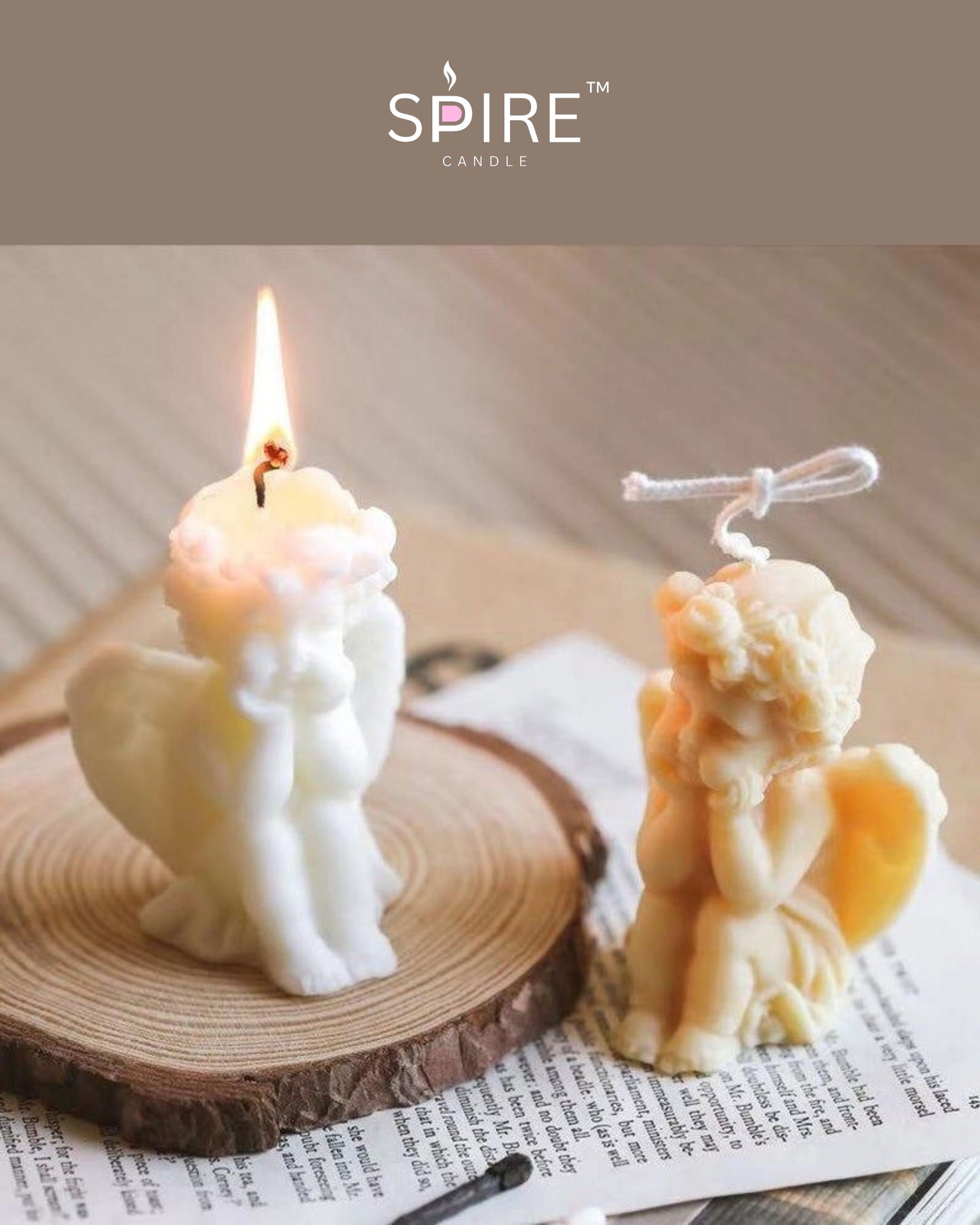 Small Angel candle-IIII