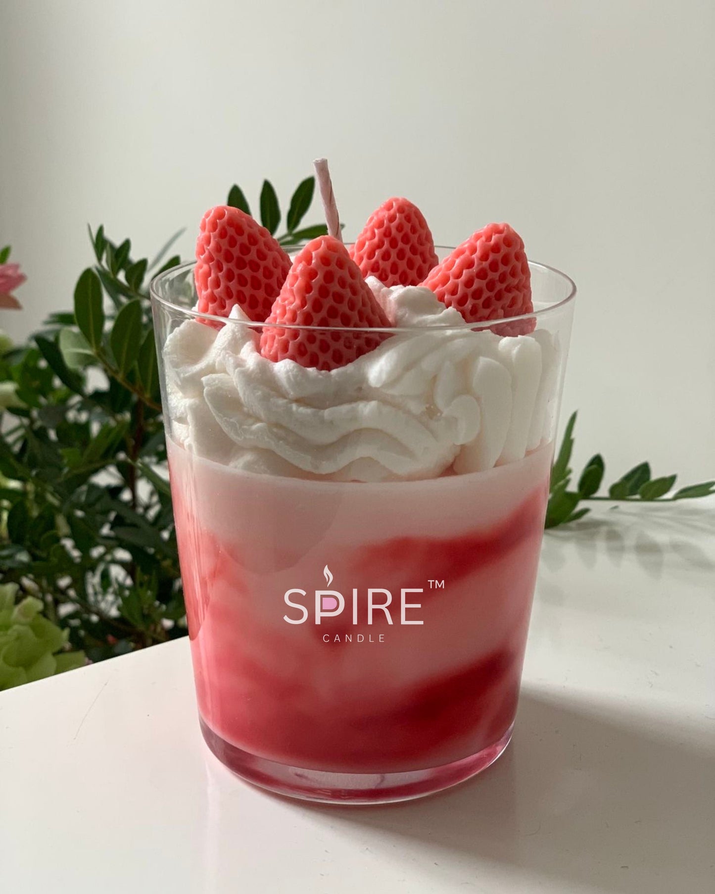 Strawberry Jar Candle