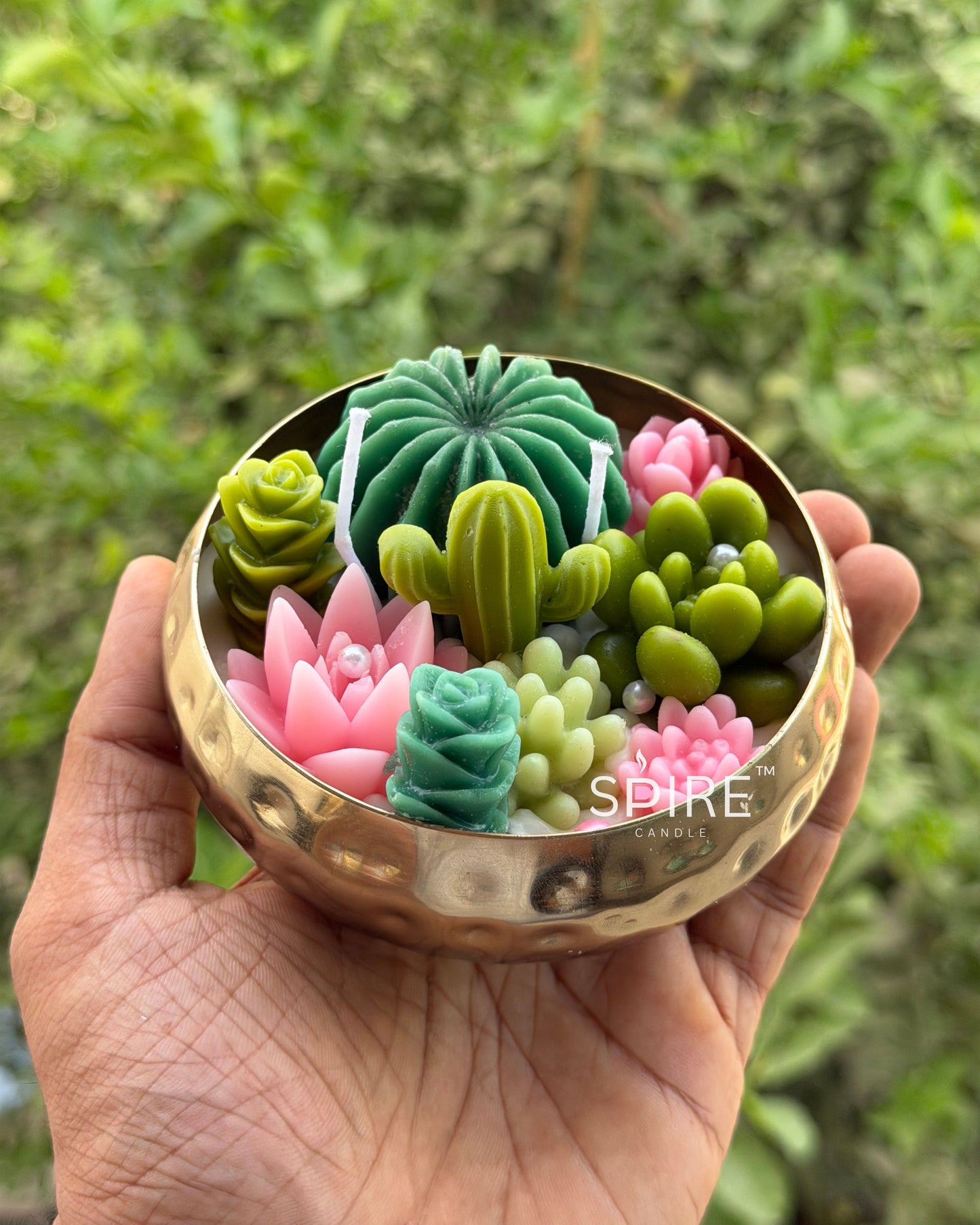 CACTUS 4.5 INCHES URLI SCENTED CANDLE