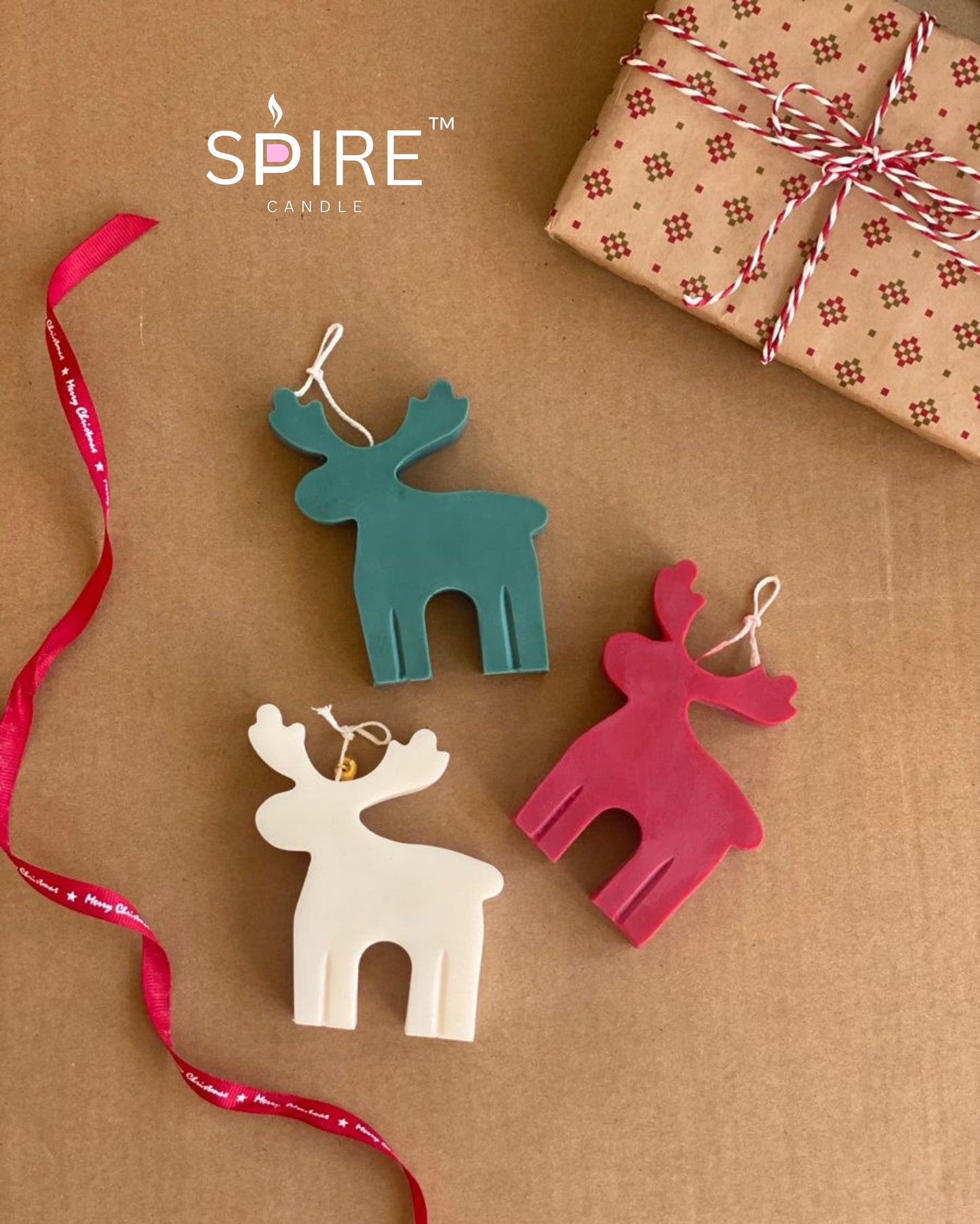 Reindeer Candle