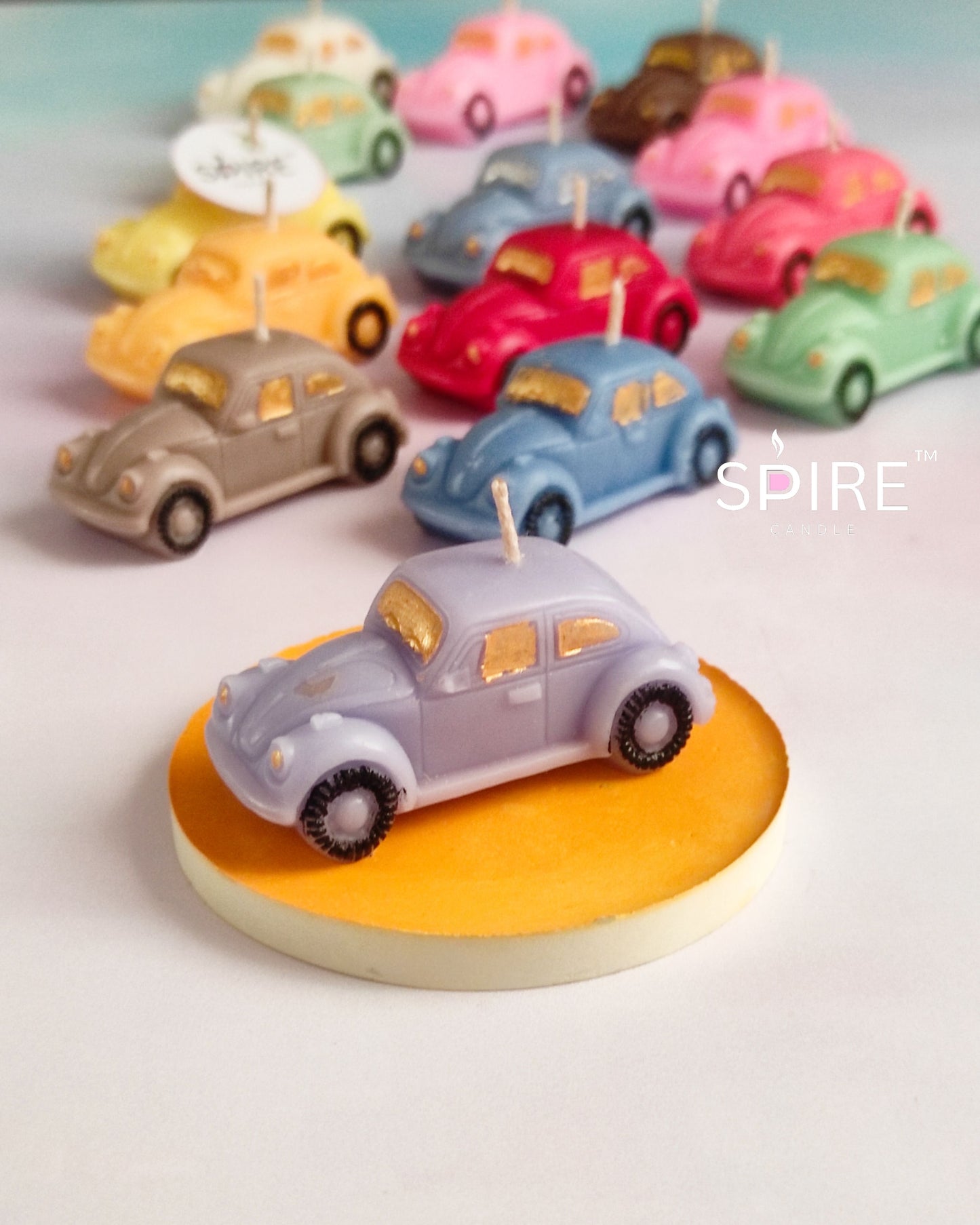 Vintage Car candle