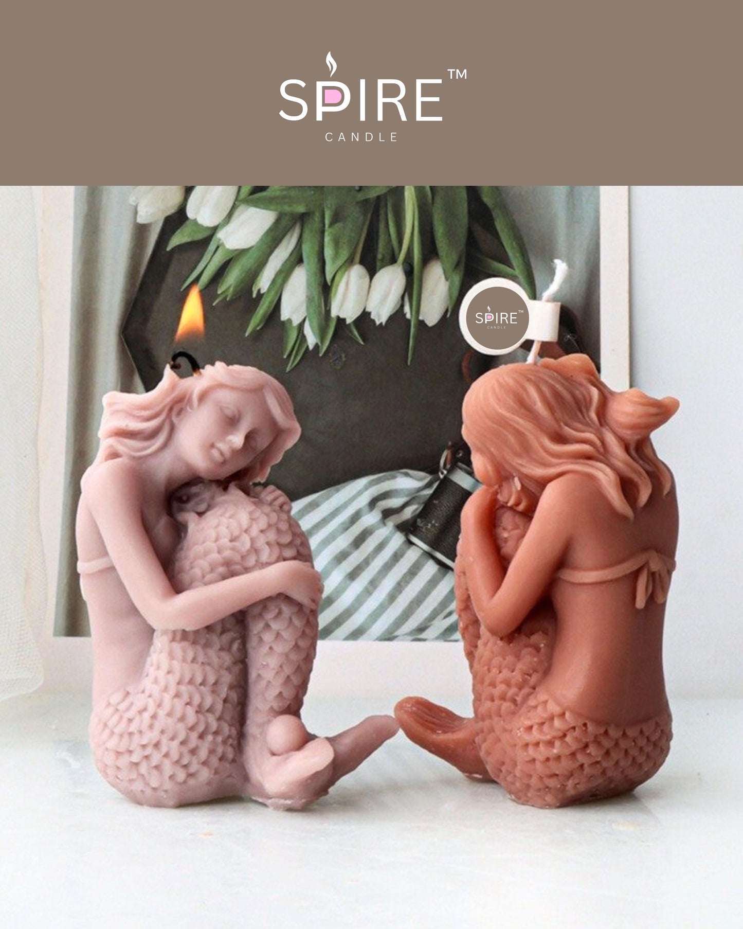 Mermaid Candle