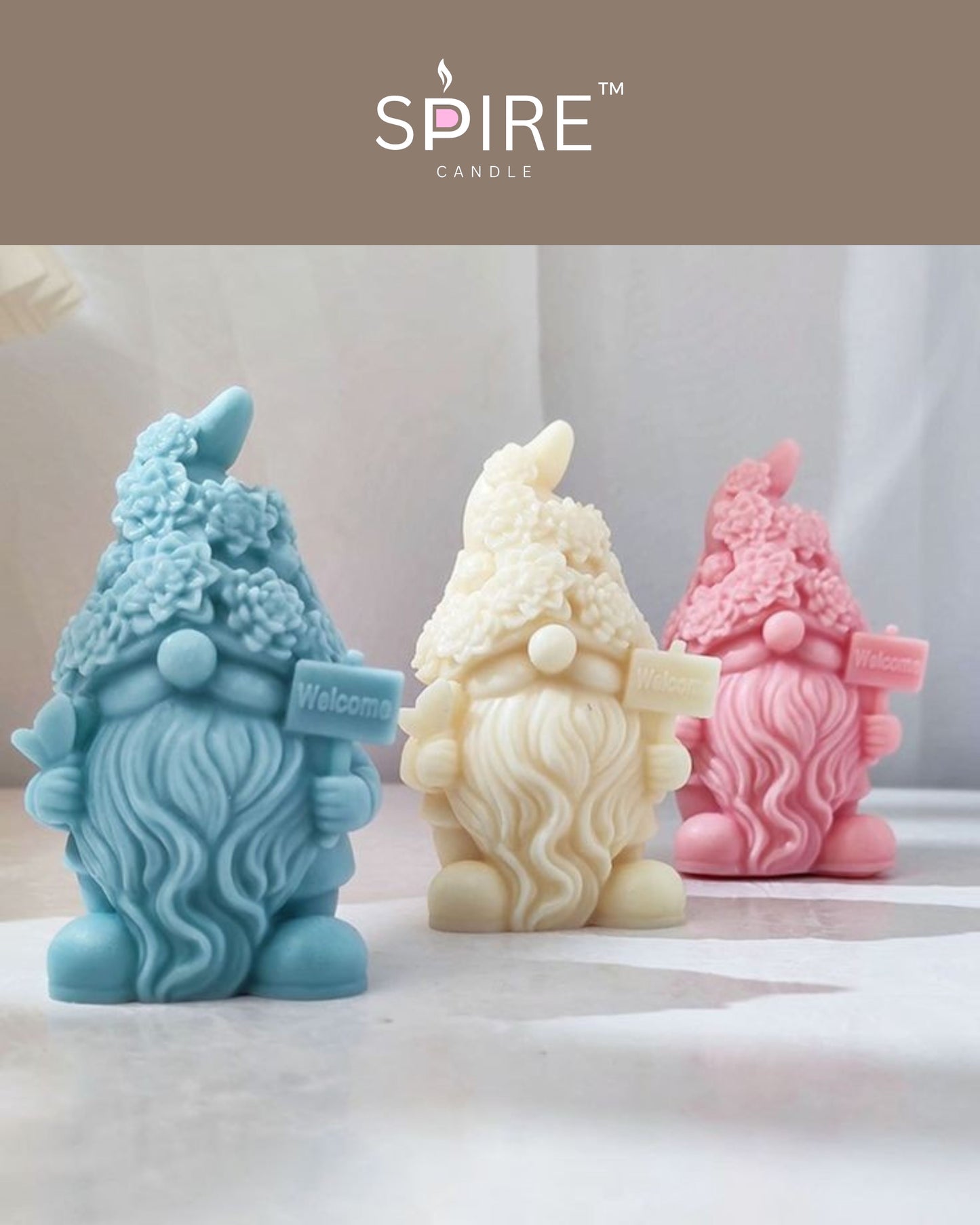 2 Gnome Candles