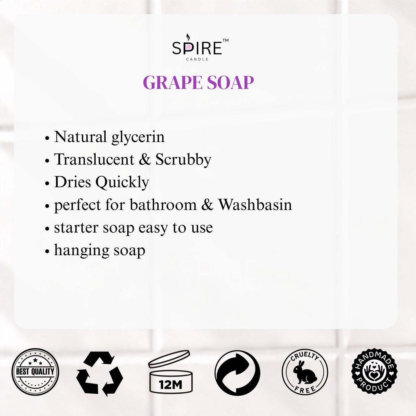 ORANGE GRAPE SOAP