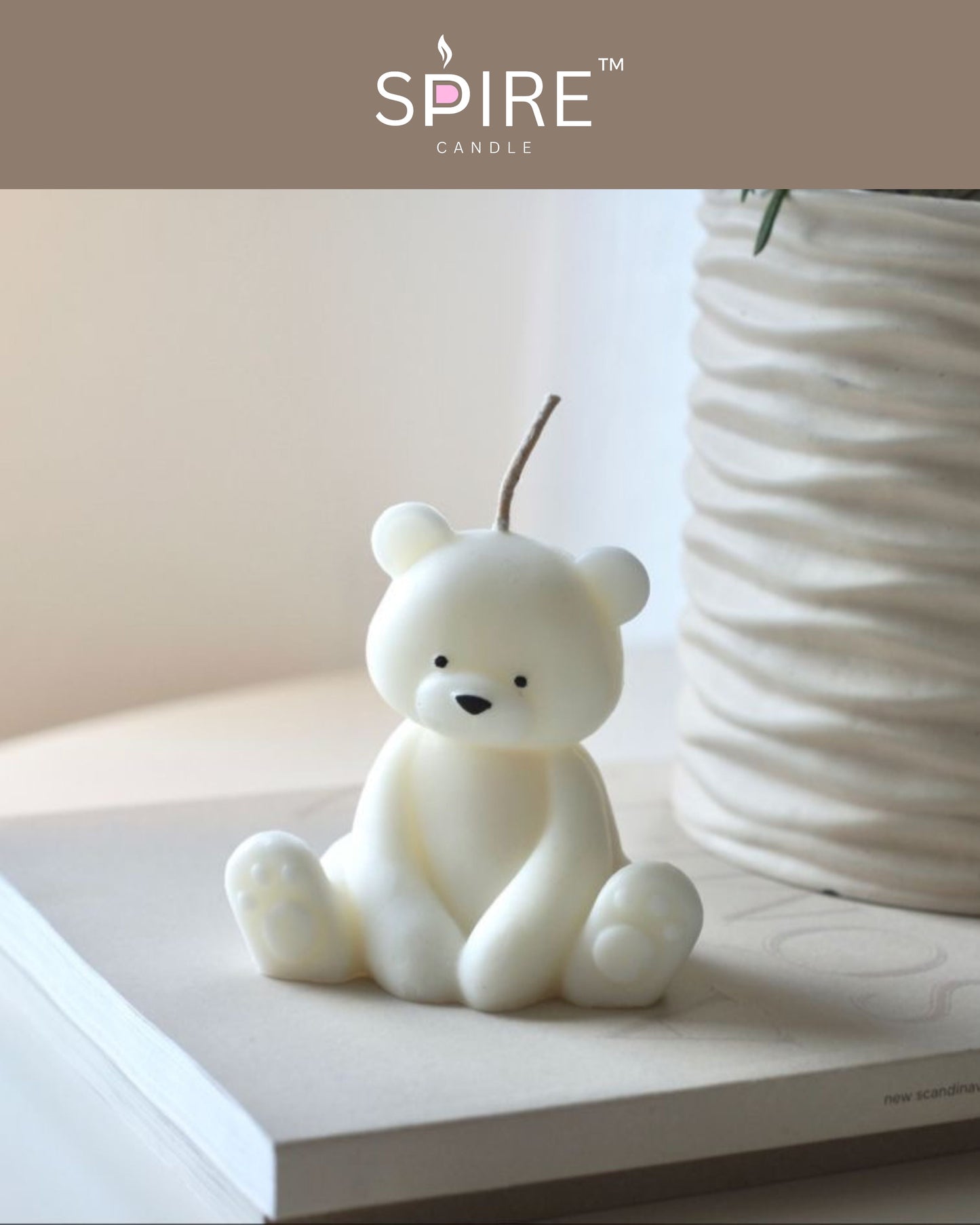 Teddy Candle