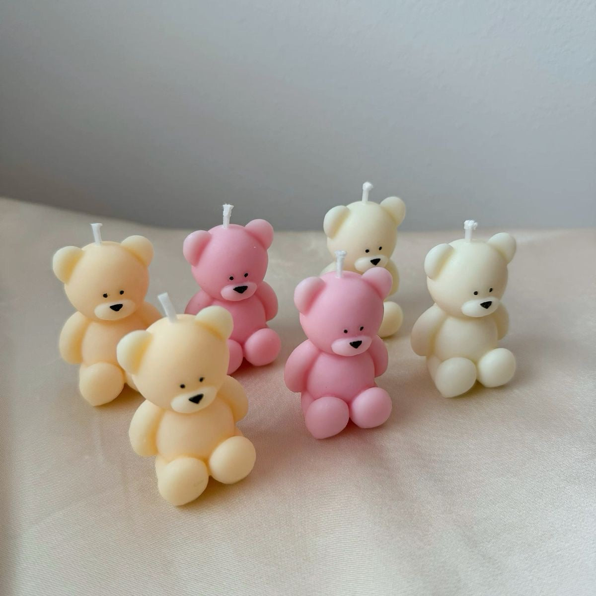Small Teddy Candle