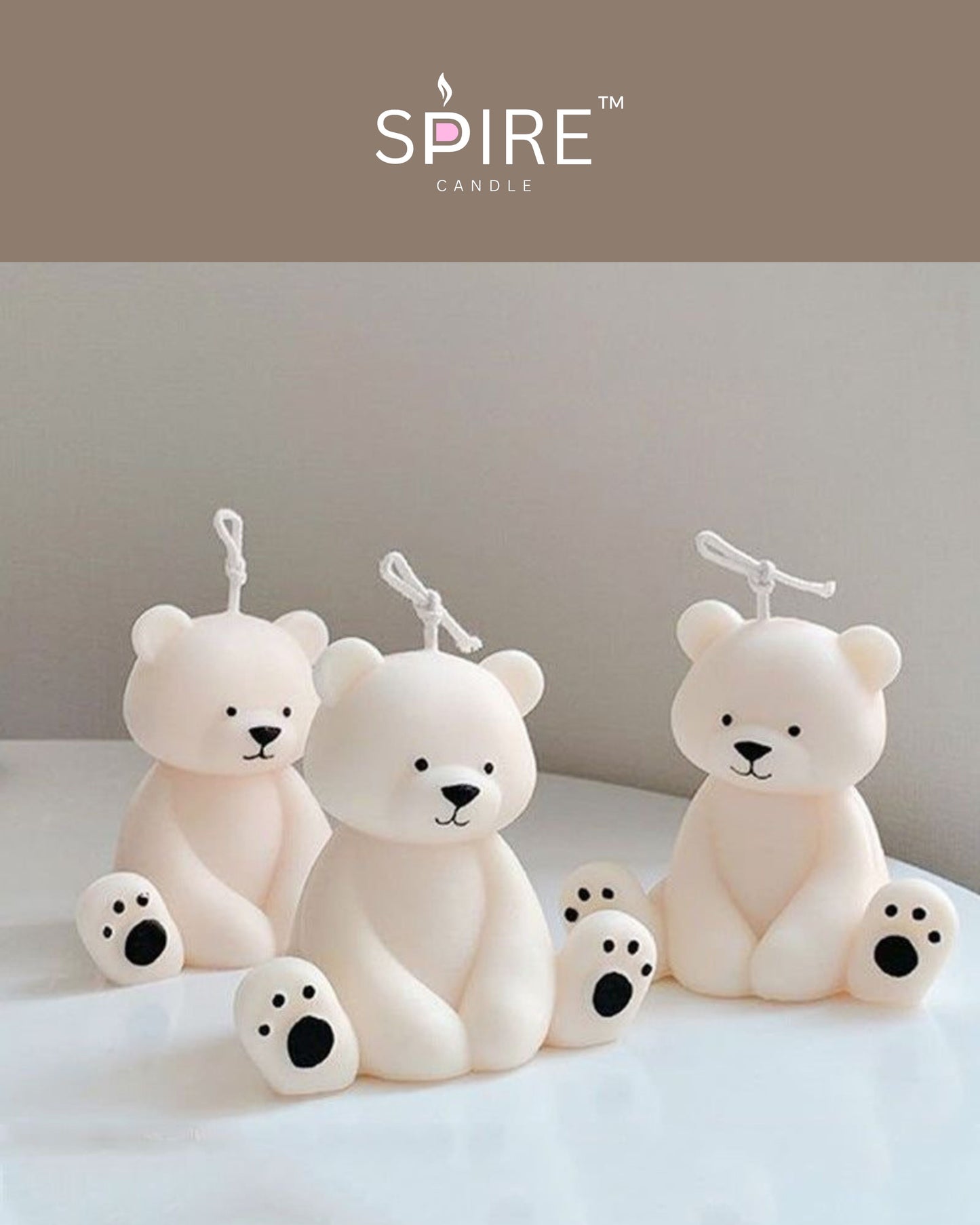 Teddy Candle