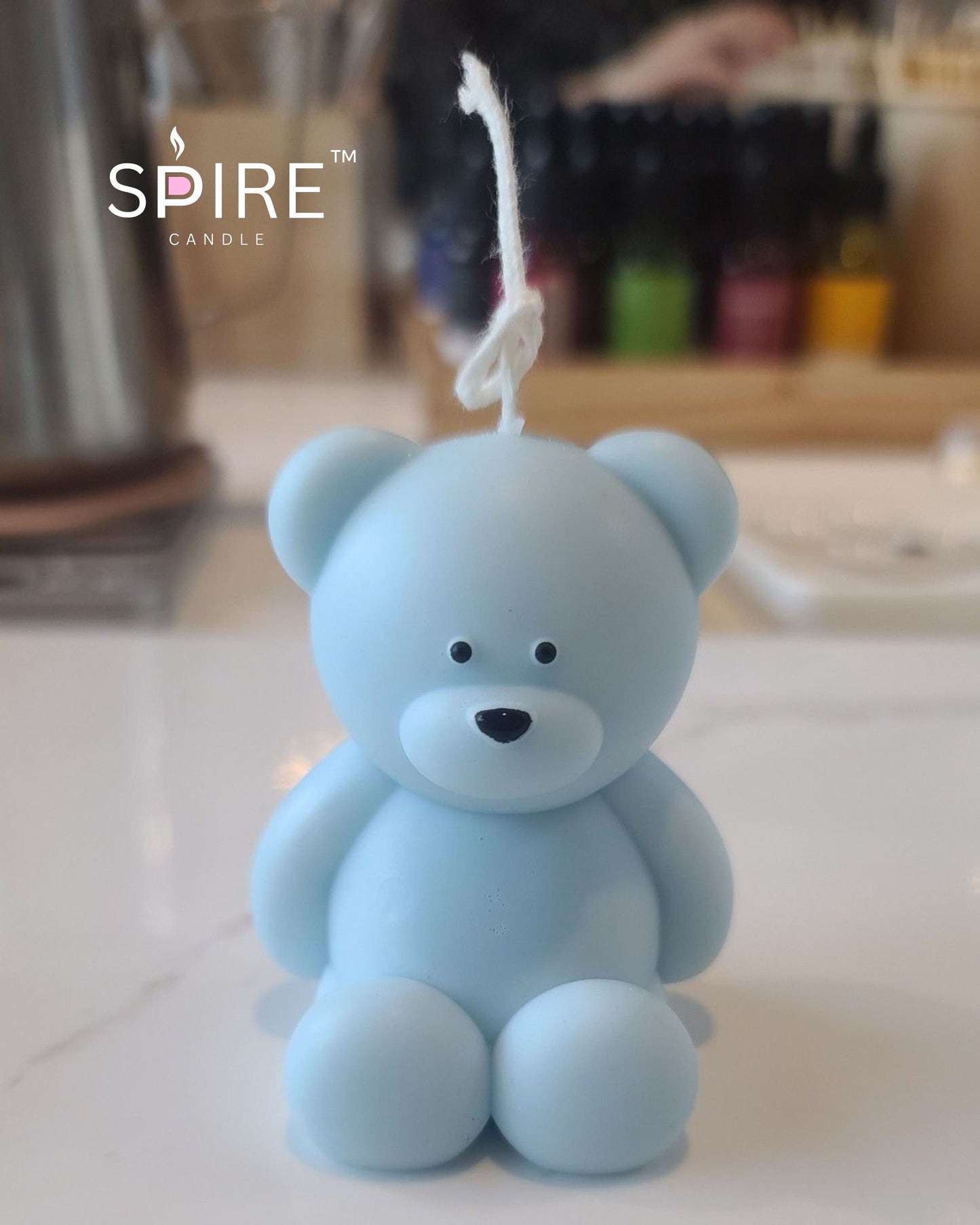 Small Teddy Candle