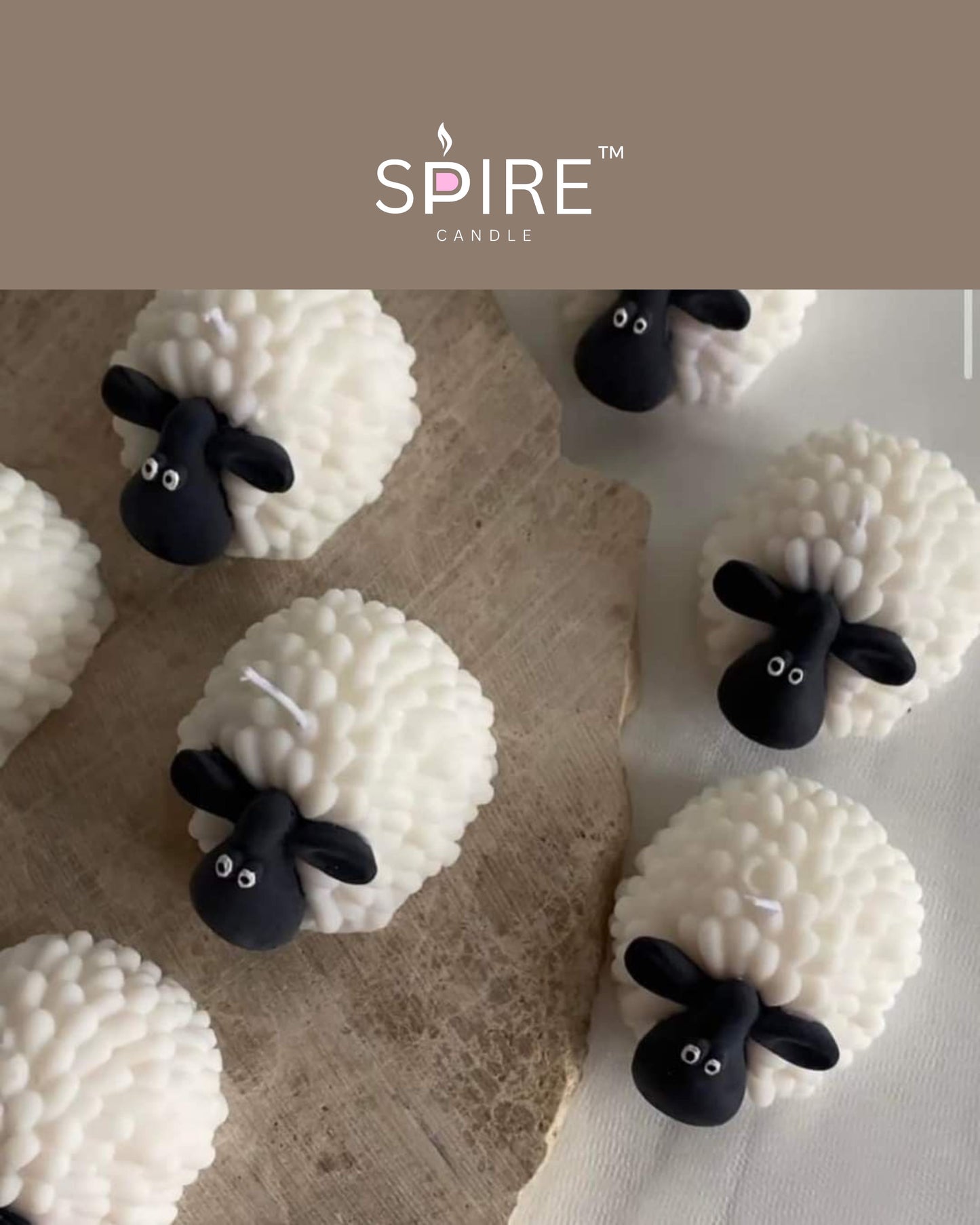 Sheep Candle
