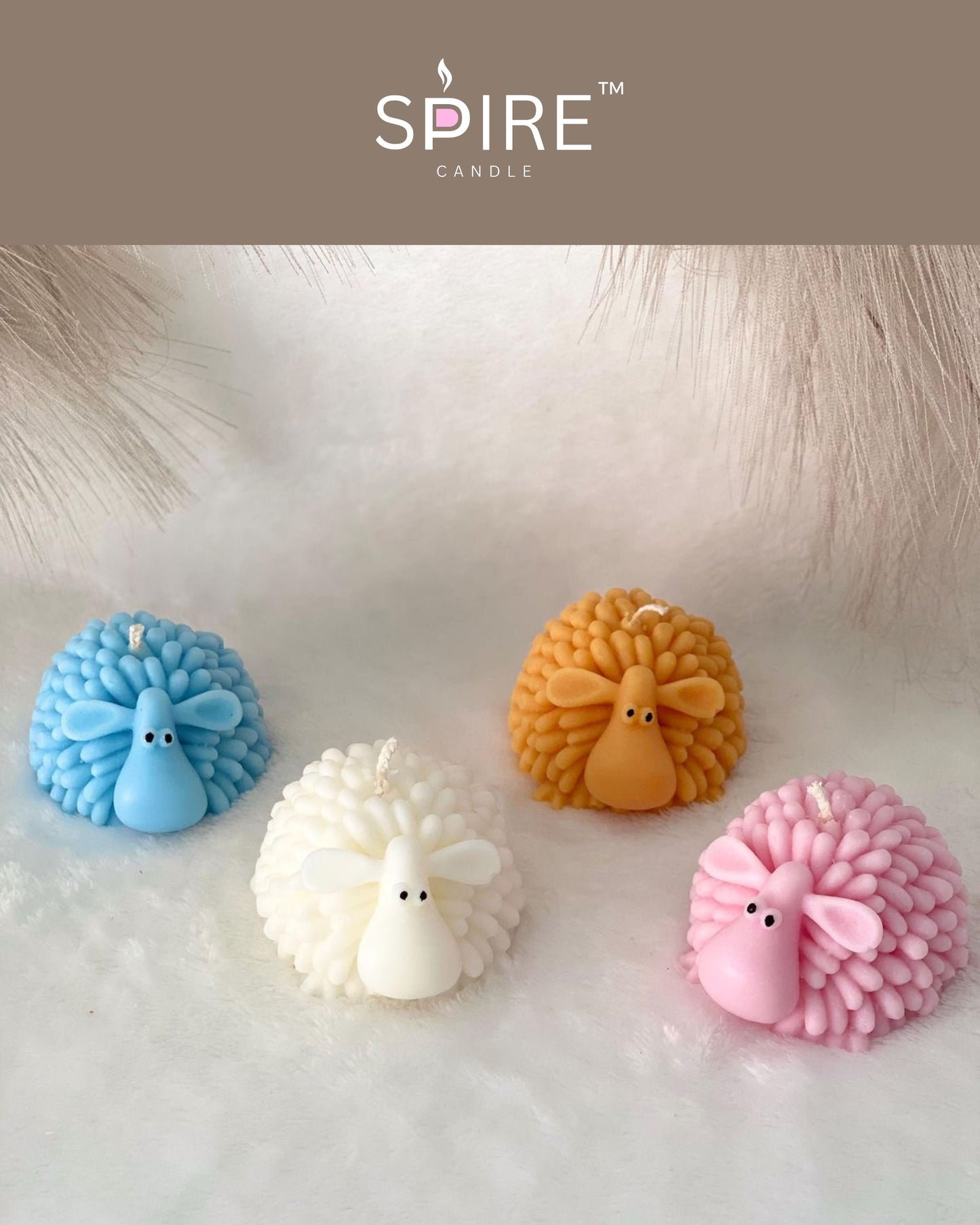 Sheep Candle