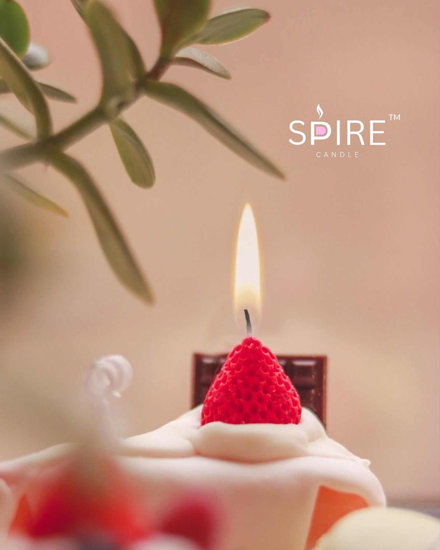 Strawberry Candle