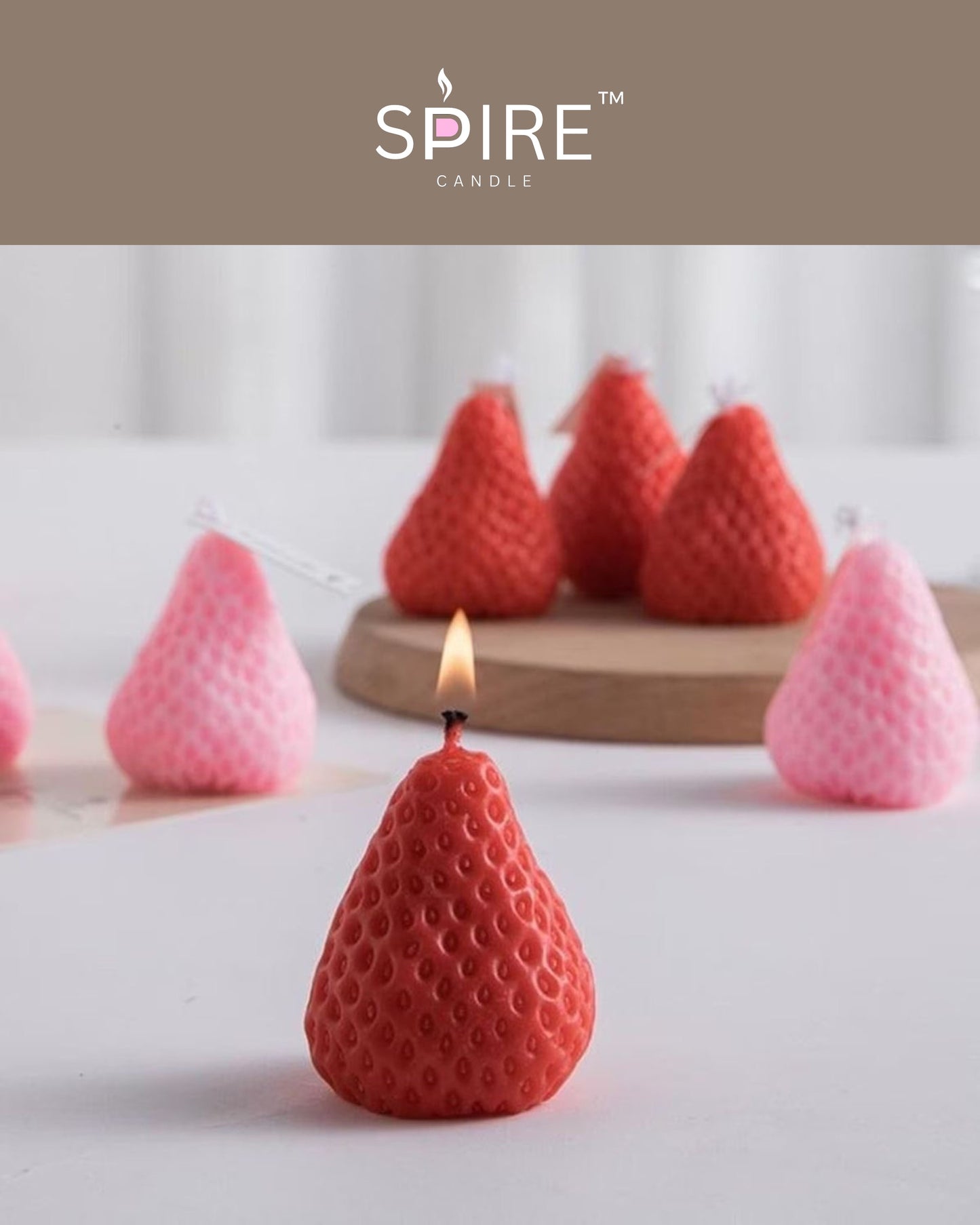Strawberry Candle