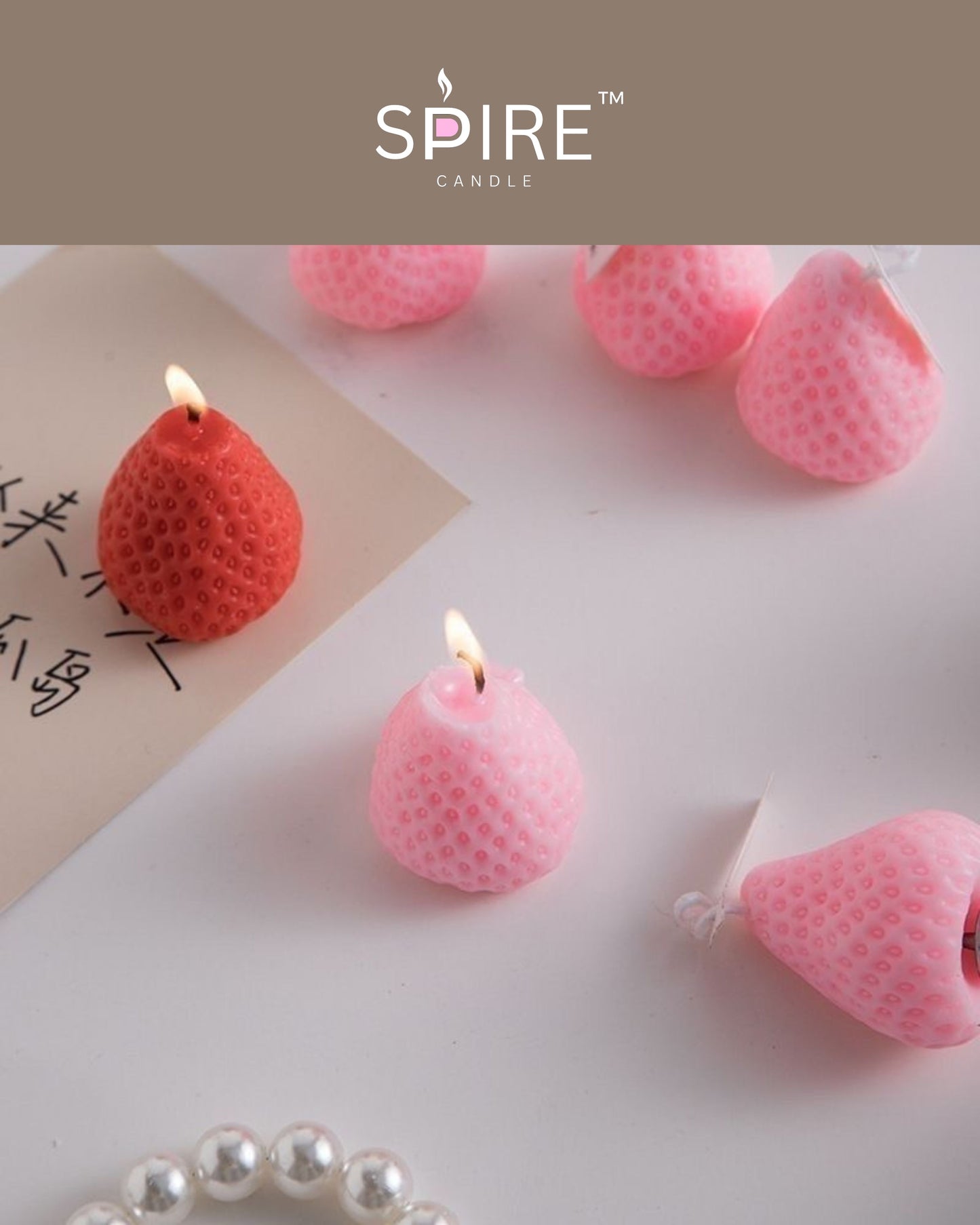 Strawberry Candle