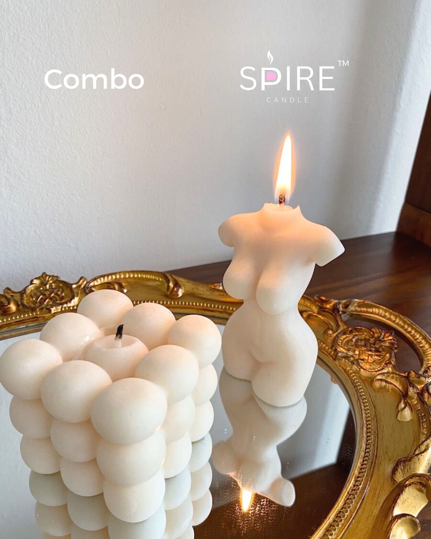 Lady Figure Candle