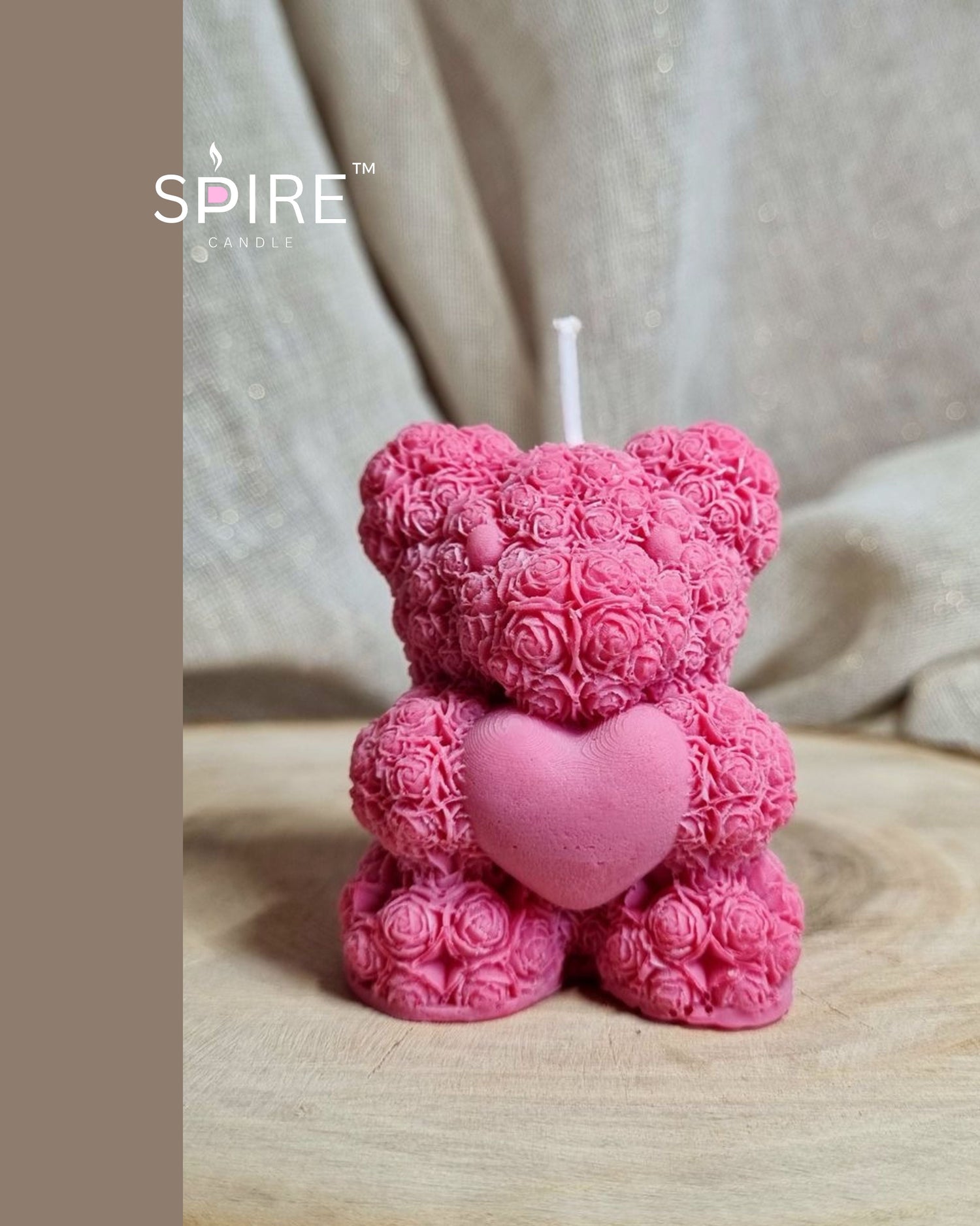 Teddy Candle