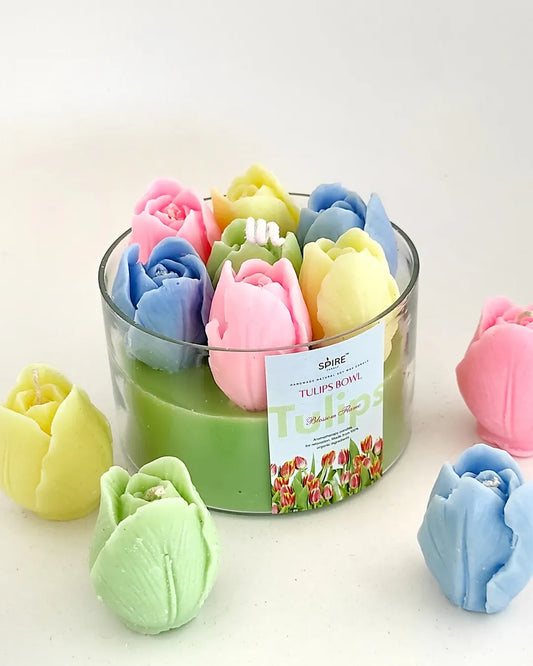 Tulip Jar Candle
