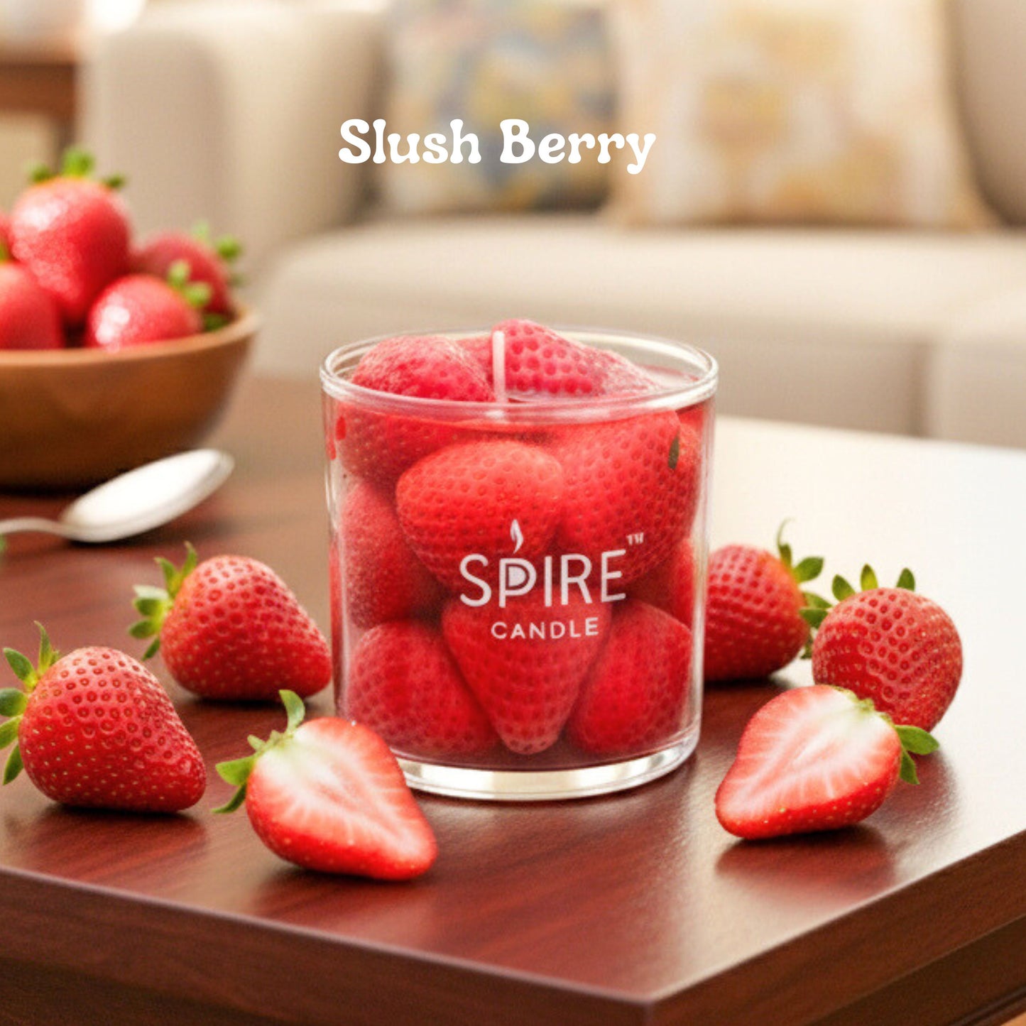 Strawberry Candle