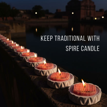 JAIPUR HAWAMAHAL CONCRETE JAR CANDLE | JAIPUR EDITION | SOY WAX SCENTED CANDLE | LAVENDER SCENTED