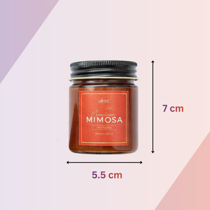 FORESTFEEL LILAC & MIMOSA JAR CANDLE (PACK OF 2 JAR CANDLES)