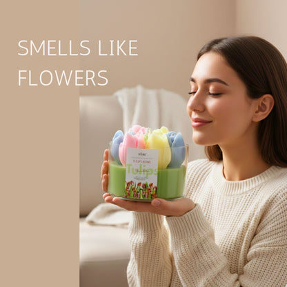 Tulip Jar Candle
