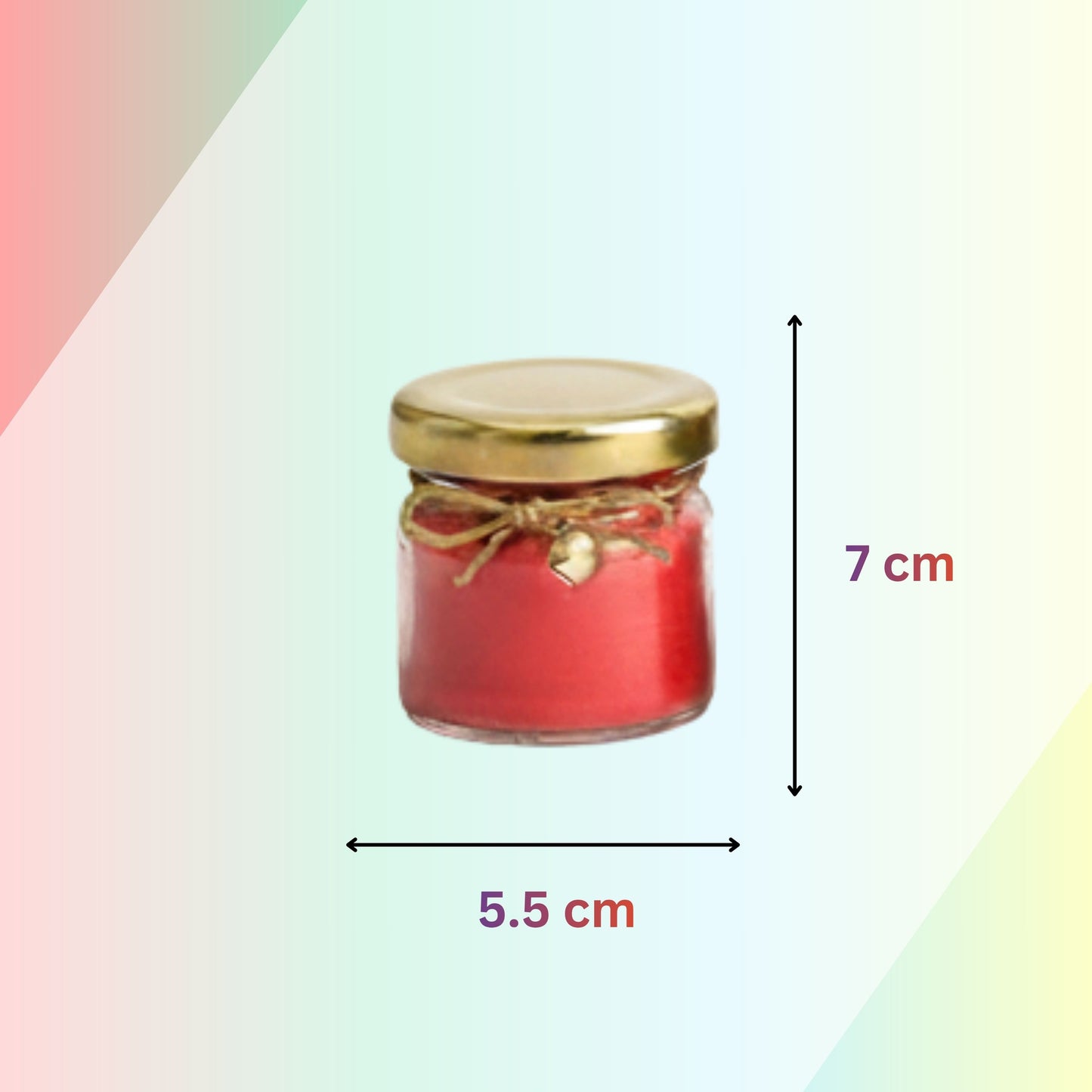 CHRISTMAS JAR CANDLES IN 4 DIFFERENT FRAGRANCE (PACK OF 4 ) | CHRISTMAS EDITION