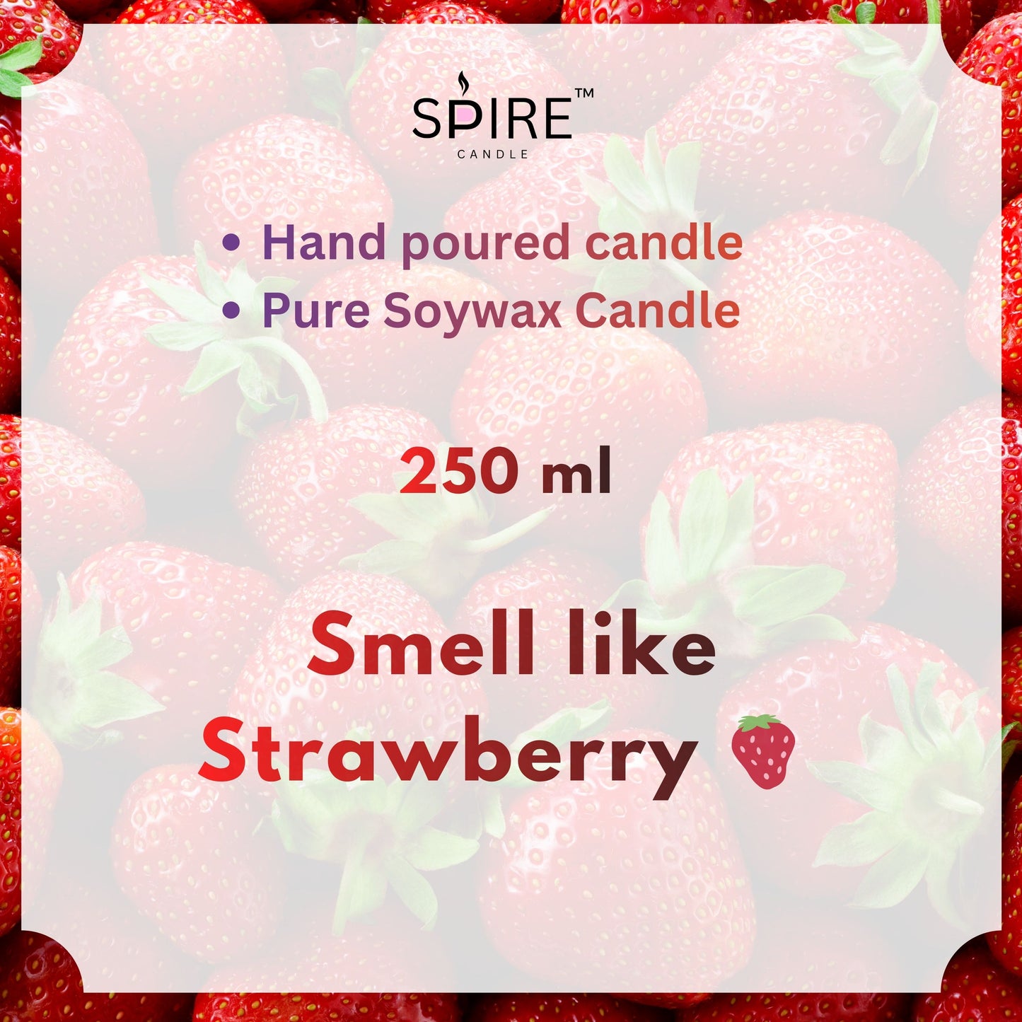 Strawberry Candle