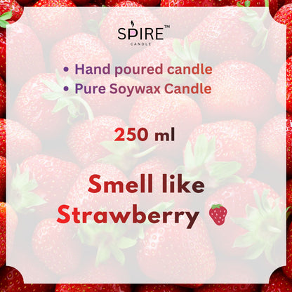 Strawberry Candle