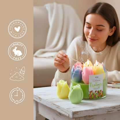 Tulip Jar Candle
