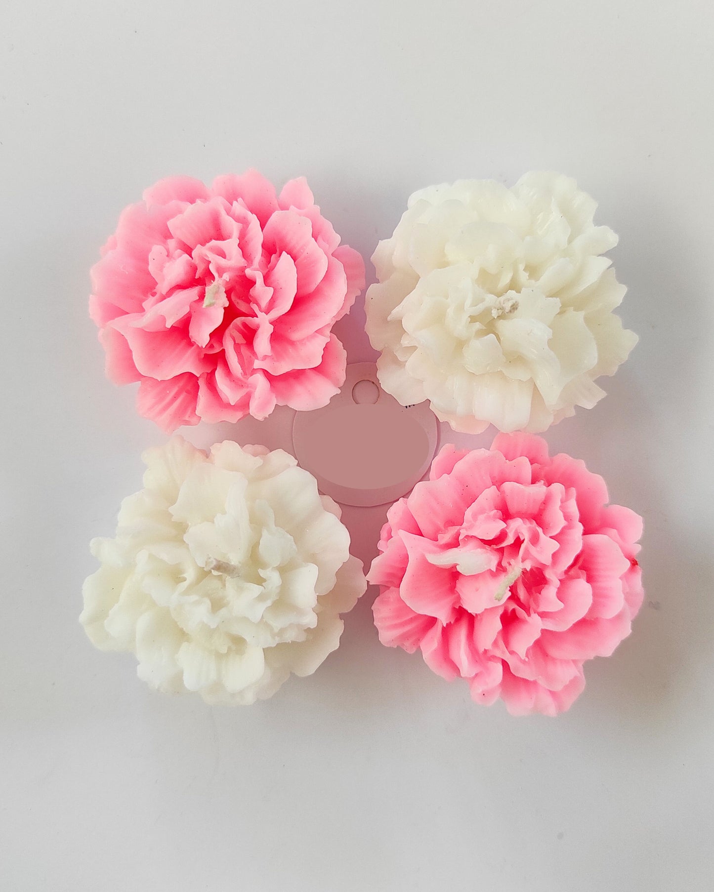 Carnation Flower Candle