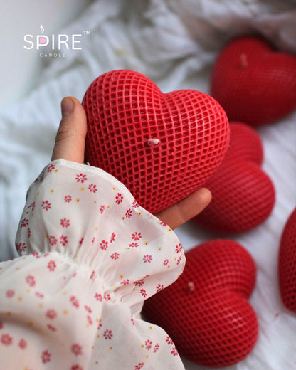 Big Heart Candle