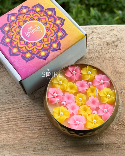 PULMERIA URLI CANDLE (4 INCHES )