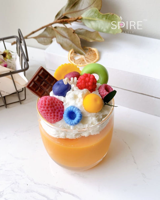 Yellow Shake Jar Candle
