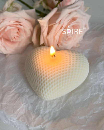 Big Heart Candle