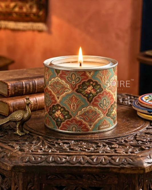 LEGACY 2 (200 ML TIN JAR PREMIUM SCENTED CANDLE WITH LID) - FRESH SMELL