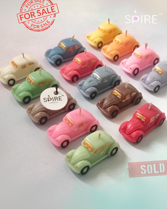 Vintage Car candle