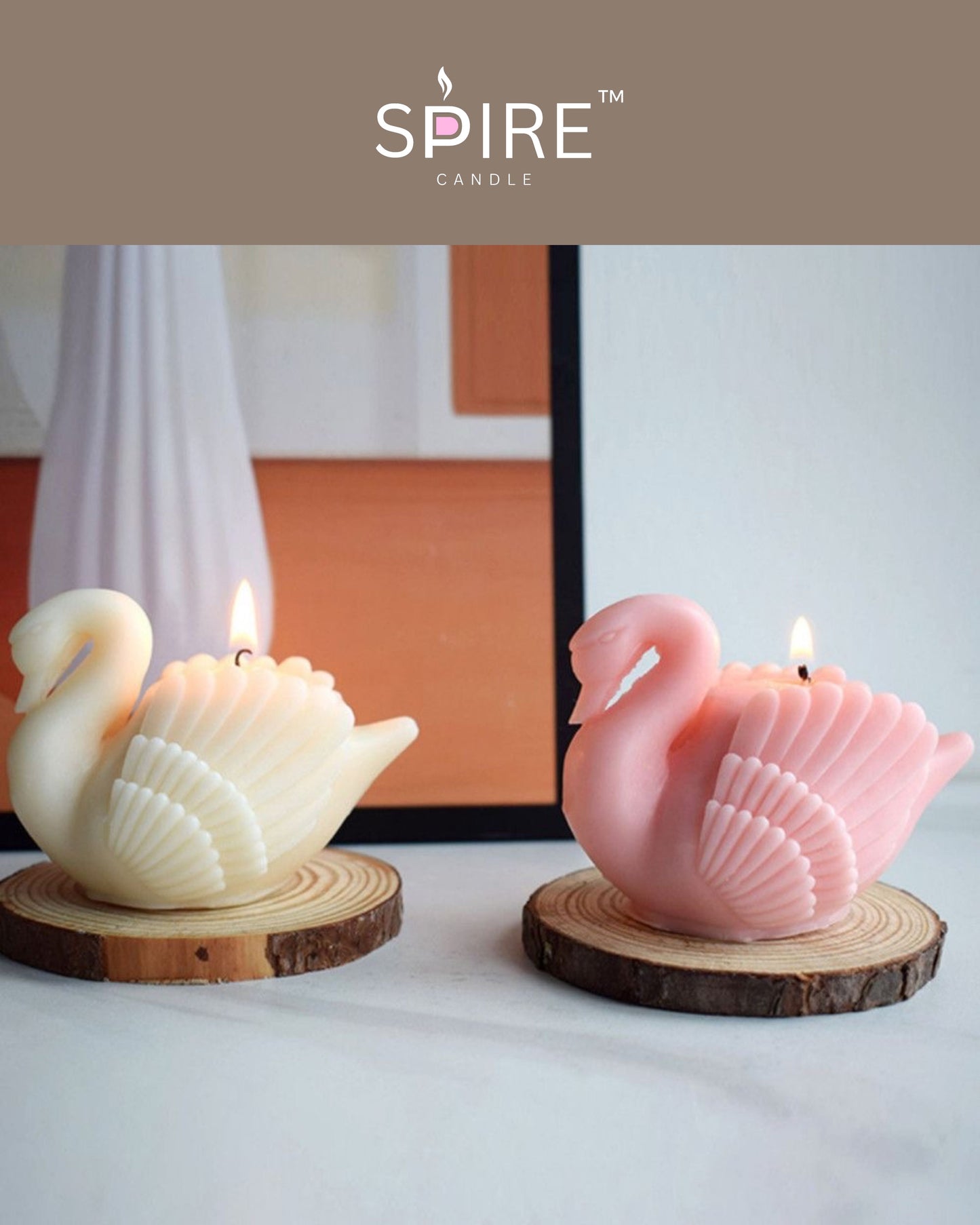 Swan Candle