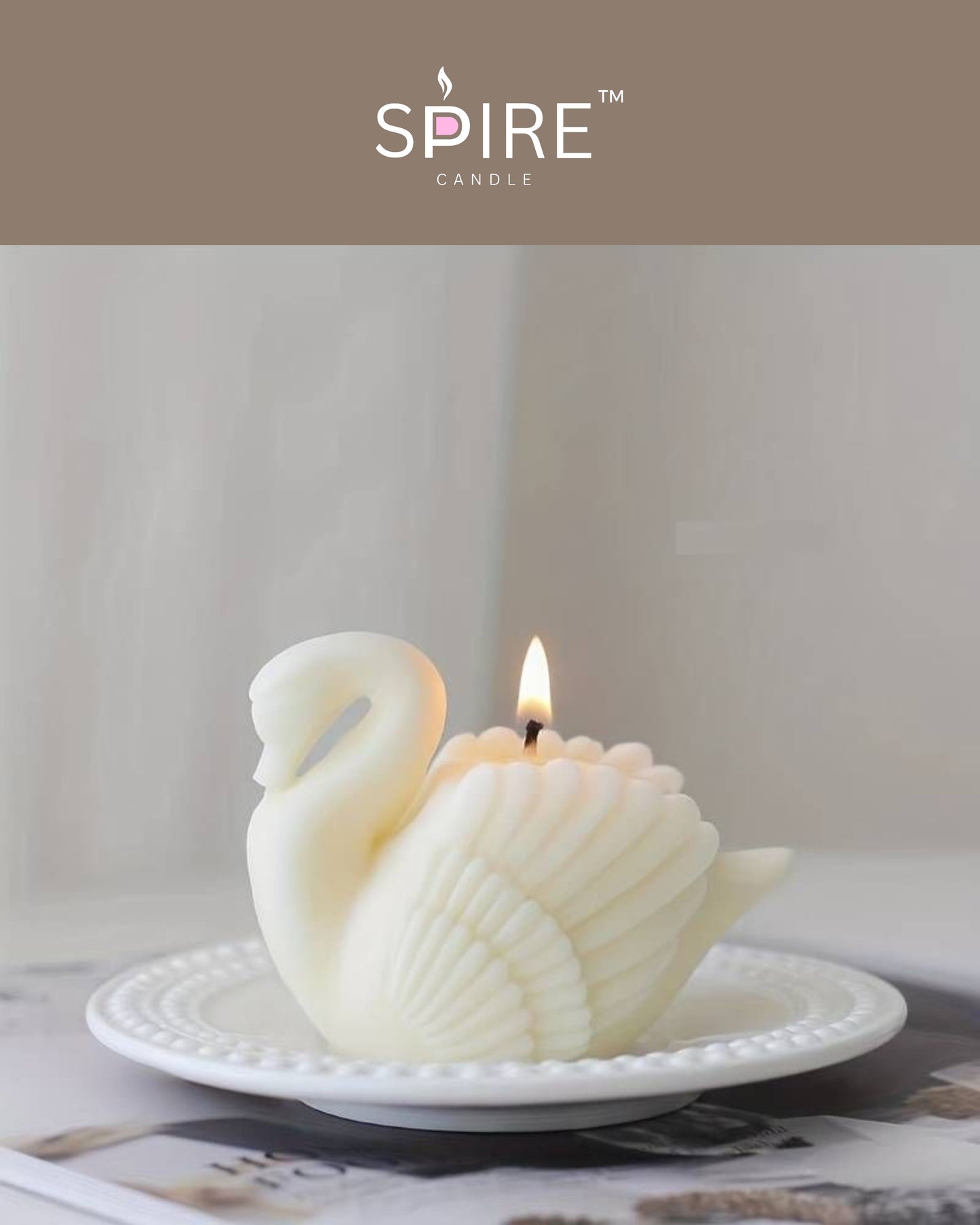 Swan Candle