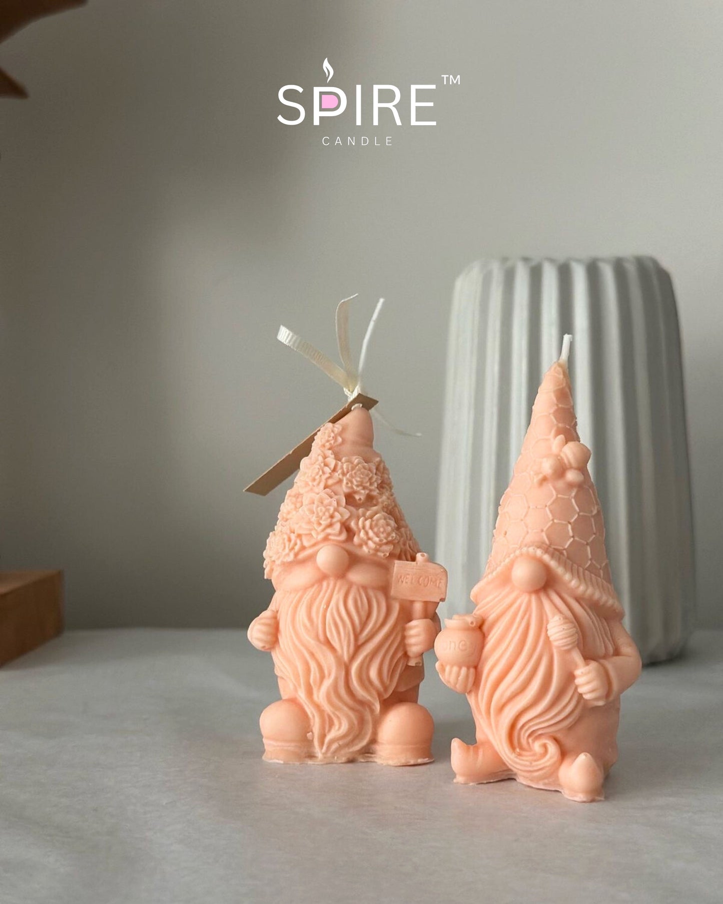 2 Gnome Candles