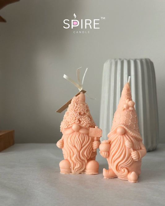 2 Gnome Candles