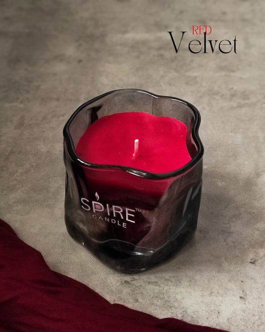Red Velvet Candle