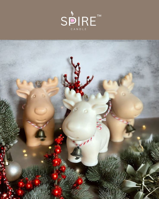 Reindeer Candle