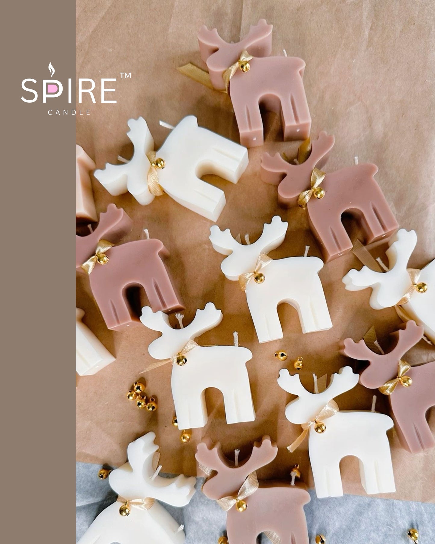 Reindeer Candle