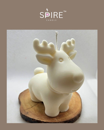 Reindeer Candle