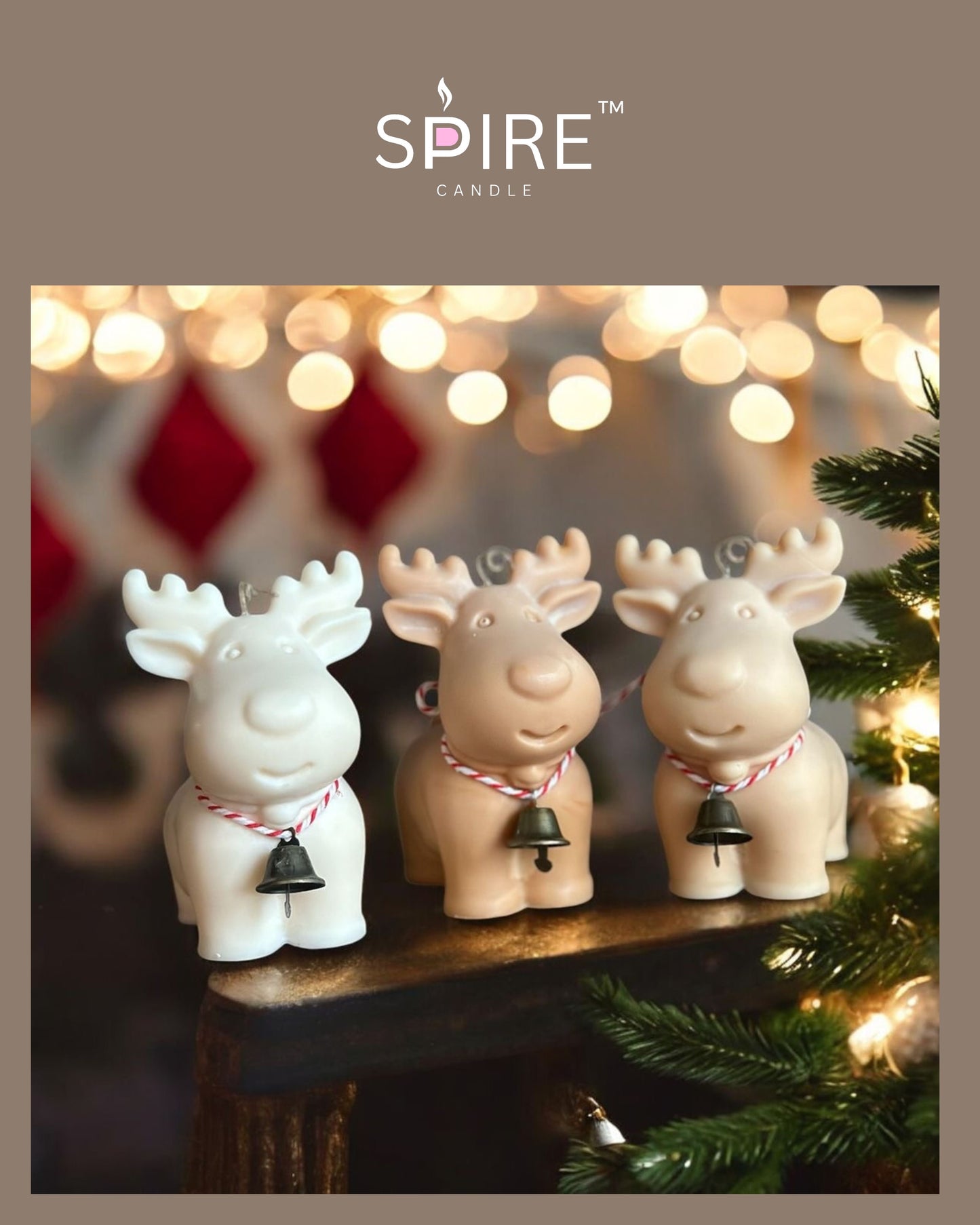 Reindeer Candle
