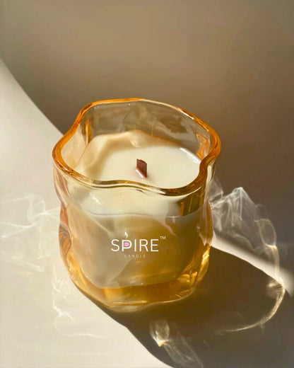 GOLDEN SHAPE PREMIUM JAR CANDLE