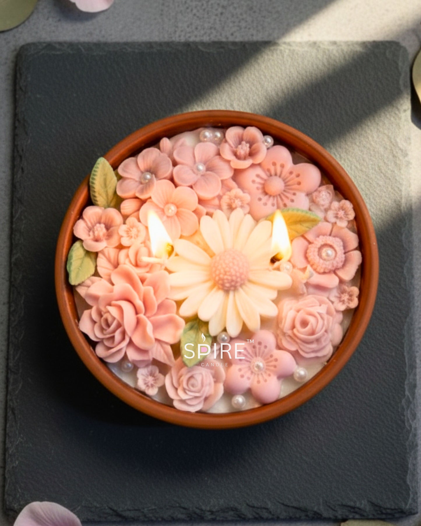 Pink Petal Paradise Candle (Floral Fragrance)