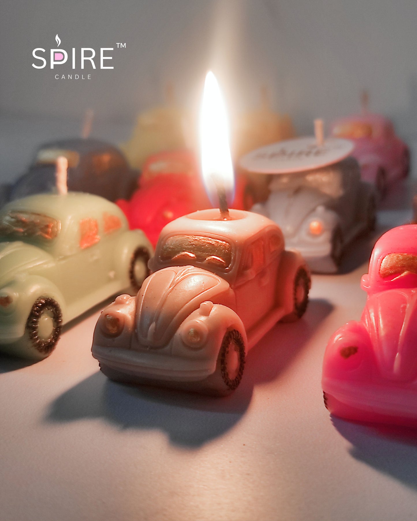 Vintage Car candle