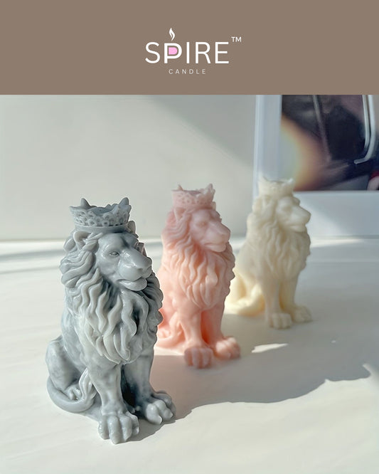 Queen Lion Candle